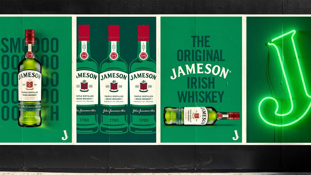 jdoglobal's tweet photo. “It’s the quiet shifts that make the biggest impact” How do you redesign a brand as iconic as Jameson? Ben Ridley and Claire Henry sat down with Design Week to discuss the strategy and creative challenges faced on our latest project. 

Read more here: https://t.co/lnN2O0wgYs https://t.co/euih2ChXQk