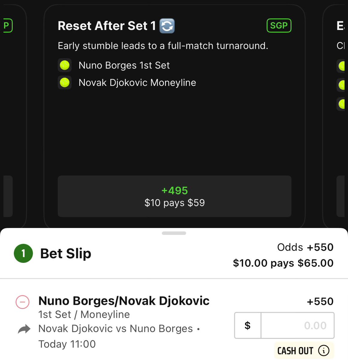 Same play. Diff lines. #DraftKings promoting lesser odds. Stay careful out there