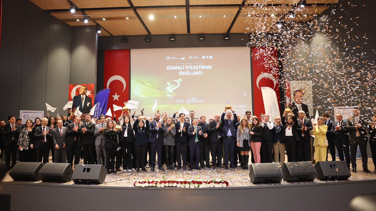 🏆 Kayseri Model Fabrika Sürekli İyileştirme Ödül Töreni

Sanayimizin rekabet gücünü artırmak, sürdürülebilir üretim kültürünü yaygınlaştırmak ve sürekli iyileştirme yaklaşımını teşvik etmek amacıyla, #KayseriModelFabrika tarafından düzenlenen "Sürekli İyileştirme Ödül Töreni",