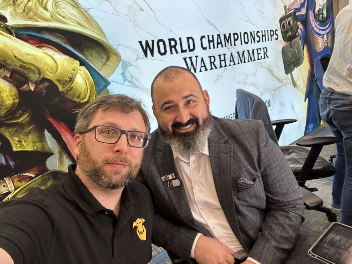 Join myself and the wonderful <a href="/AoSCoach/">AoS Coach 🔜 ShireCon 🔜 ? 🔜 ?</a> for the Age of Sigmar World Championships, live!

m.youtube.com/@officialwarha…