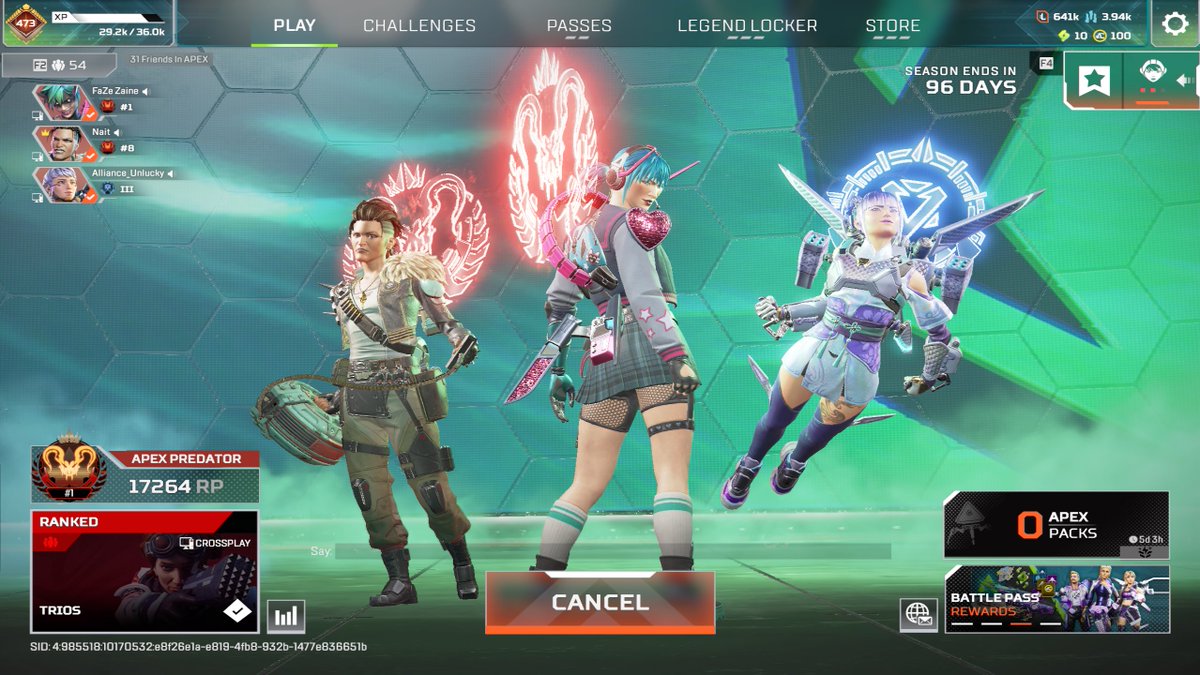 #1 Apex Predator again

私は世界一を達成しました!