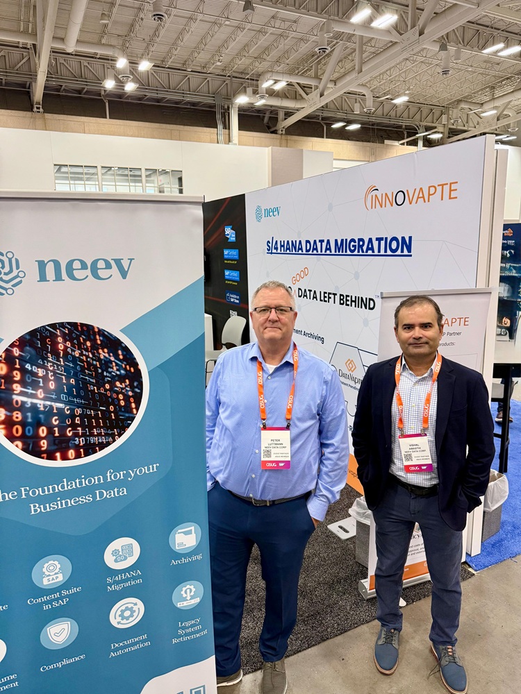 NeevData's tweet image. We’ve spent the last few days in Louisville helping SAP leaders rethink how they manage data at scale. The message is clear: make your SAP data lean, compliant, and migration-ready.

Stop by Booth #512 for a final demo and your chance to win a monitor! vbt.io/goto/bsmV