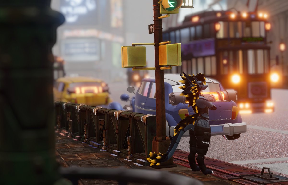 Cities always seem so much louder when you're standing still

#vrc #nardoragon #furry