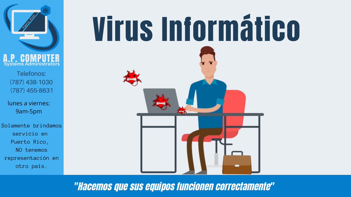 apcomputerprusa's tweet image. Nuestro equipo de técnicos altamente capacitados se asegurará de que sus dispositivos funcionen de manera óptima y segura. 
#reparaciondecomputadoras #reparaciondelaptops #APComputer #APComputerSystems #APComputerPR #APComputerPRUSA #Dios #Diosesbueno #God #Godisgood
