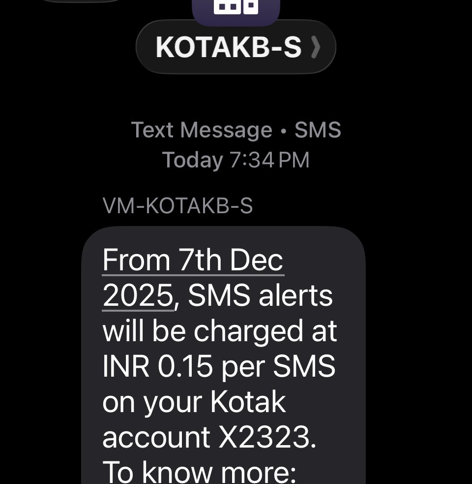 So it begins. But why ⁦<a href="/KotakBankLtd/">Kotak Mahindra Bank</a>⁩ <a href="/kotak/">alimause</a>