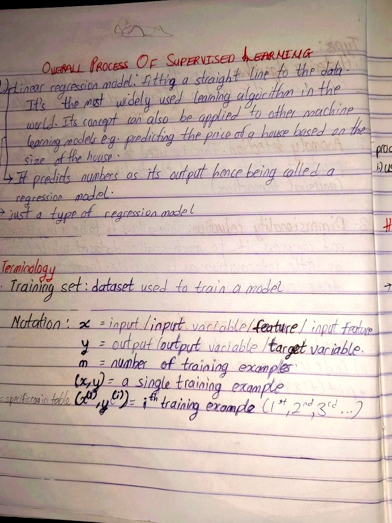 fayomiesther82's tweet image. What did you learn today? 🤔

I studied on linear regression models, they are types of regression models that fits a straight line unto data.  📙 🖋️ 
I&apos;m not done learning tho, my laptop is dead and I&apos;m about to go play football. 😁💃

#machinelearningtutorial