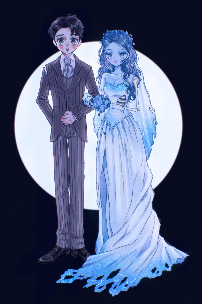 You shall kiss the bride 🌙

#halloween #corspebride #timburton