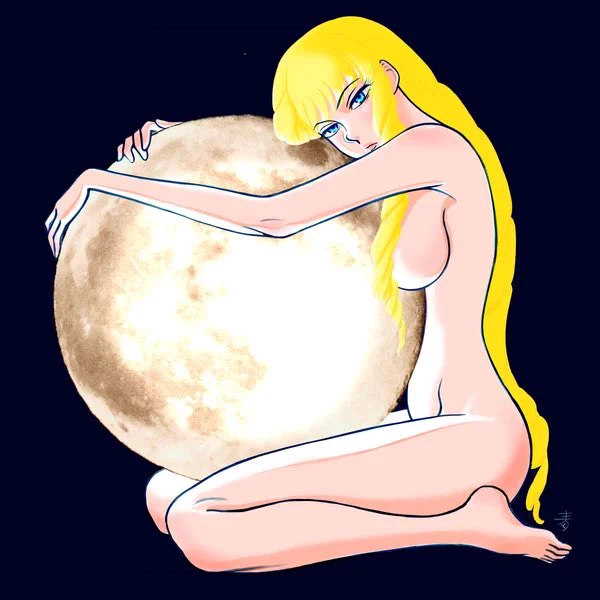 スーパームーンが夜空に綺麗だったから… #ディアナ・ソレル #ターンエーガンダム #富野由悠季