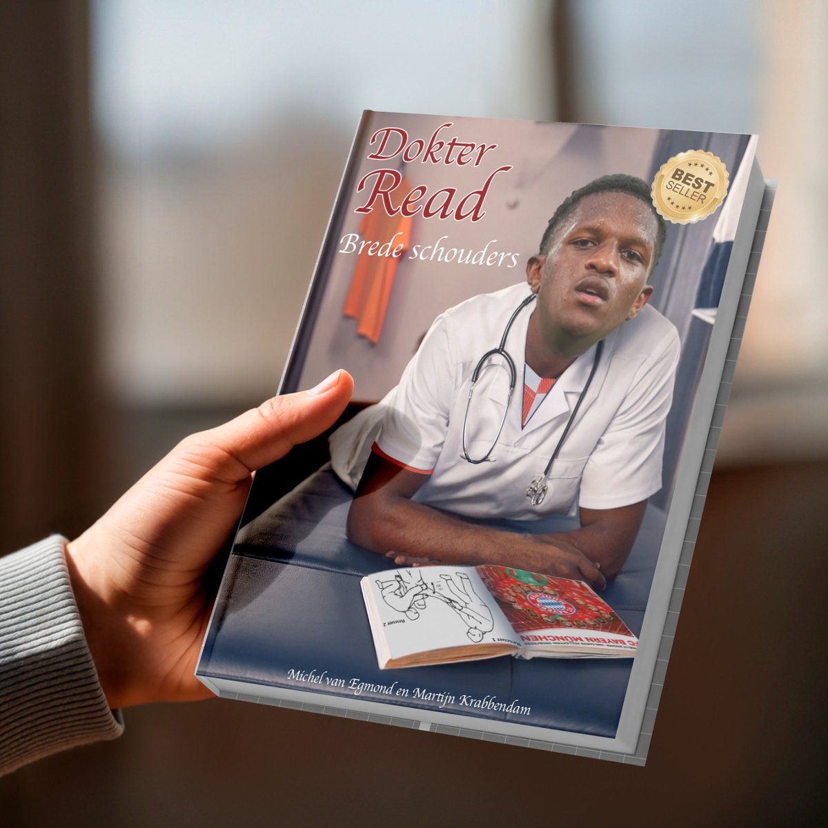 Nu in de winkel: de bestseller Dokter Read - brede schouders 📚😂😂

<a href="/GerbenSwerissen/">Gerben Swerissen</a>