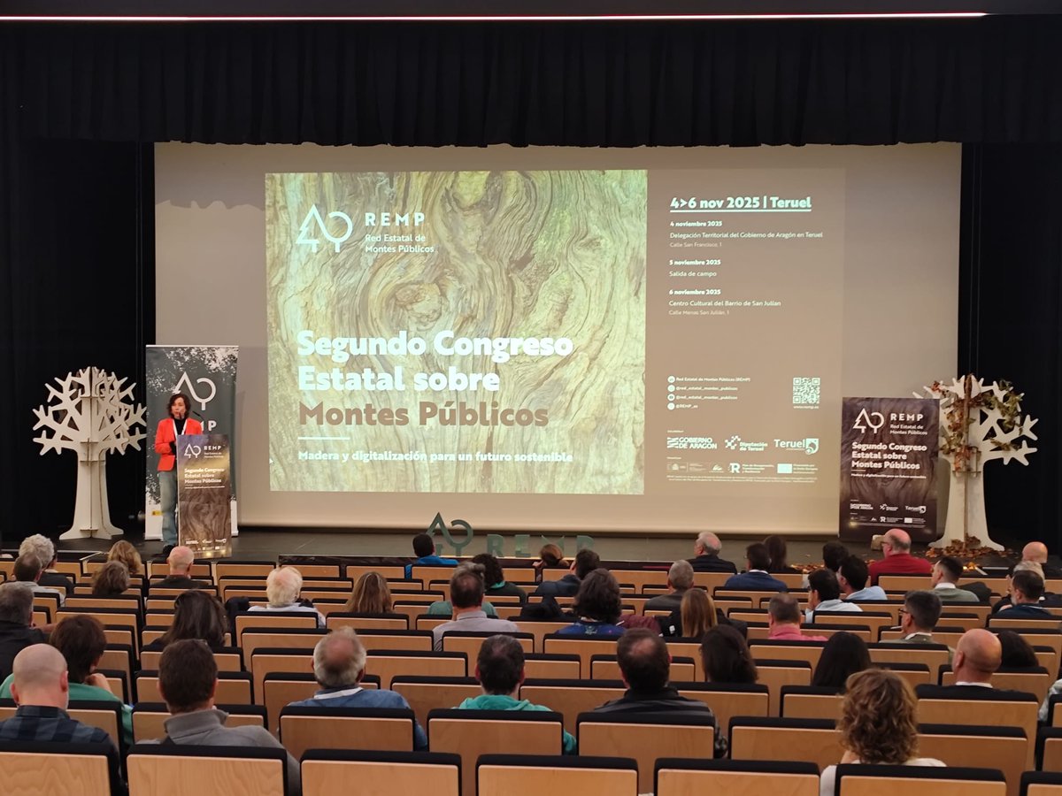 REMP_es's tweet image. Hemos clausurado el #IICongresoEstatalsobreMontesPúblicos. Durante tres días hemos puesto en valor los montes públicos y a sus gestores. La última jornada ha estada dedicada a la innovación tecnológica en la gestión forestal.
@FBiodiversidad #ProyectosPRTR #PlanDeRecuperación