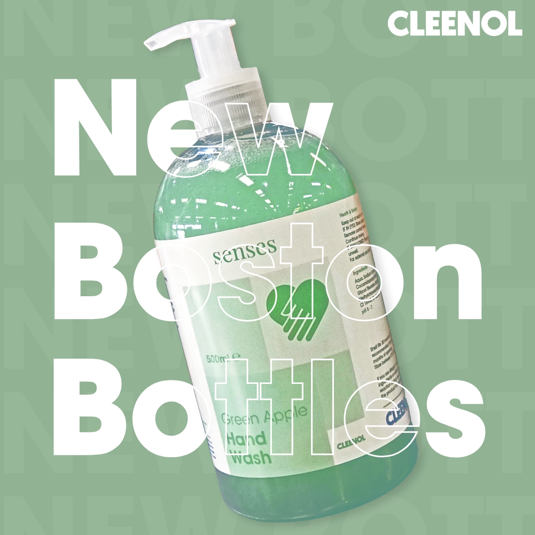 We’re excited to share that our 500ml hand care products are switching to sleek Boston bottles bringing a more refined, luxury feel. These new bottles don’t just look great, they perfectly showcase our latest formulations &amp; elevate the presentation of your hand care range.