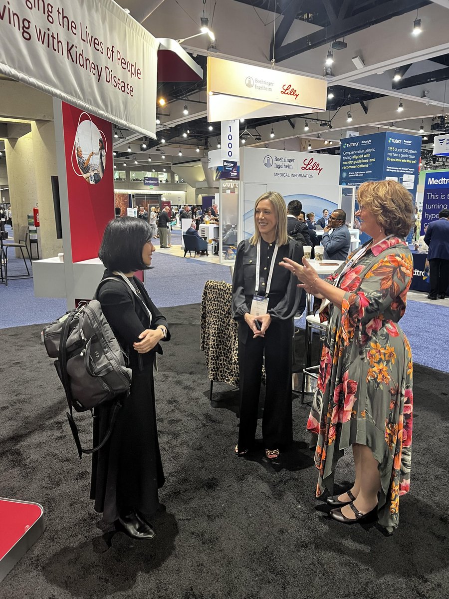 Come by our booth #2203 in the exhibit hall! Looking forward to chatting. #kidneywk  
<a href="/nephwhisperer/">Kristen Kirsch</a>
<a href="/LouiseNBLU/">Louise Jacobson</a>
@nephrojobs
<a href="/USRenalCare/">U.S. Renal Care</a>
<a href="/ASNKidney/">American Society of Nephrology</a>
<a href="/nephcareers/">Emily Fischer</a>