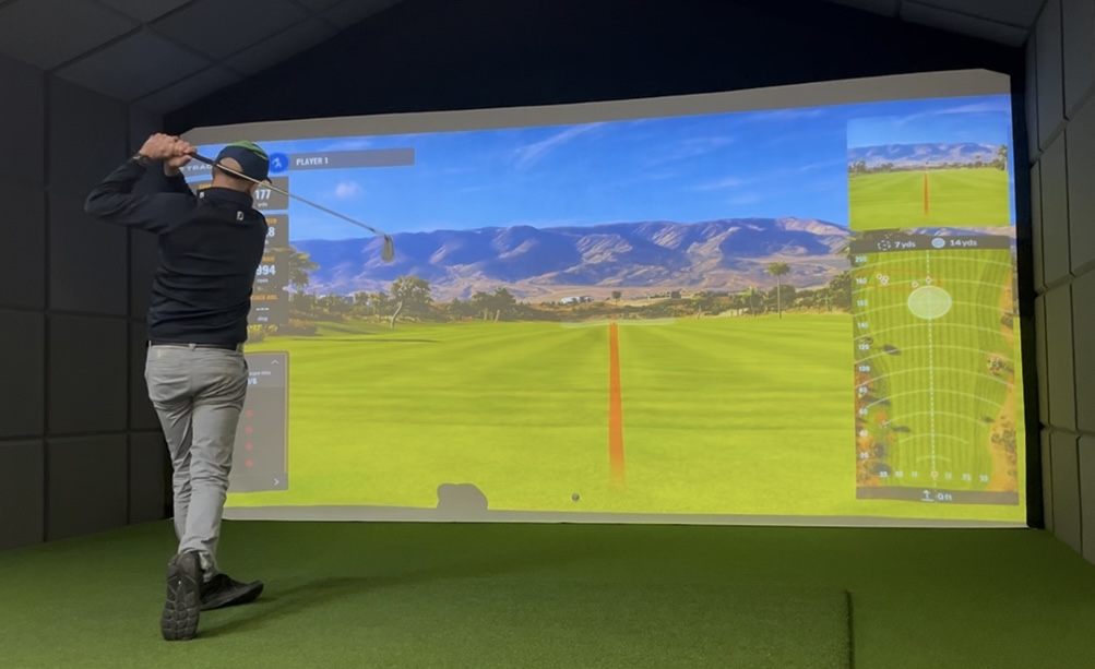 SPECIAL OFFER: Unlock your golfing potential this November with a special offer on our Trackman Simulator! For just £30 (normally £40), you can book a 1-hour Trackman IO Golf Simulator session for up to 5 people. Available during November 2025. Book now on 01208 262570.