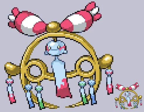 #pixelart #PokemonLegendsZA メガチリーン。 強化嬉しい!!どんな性能になっているか使うのが楽しみだ・・・