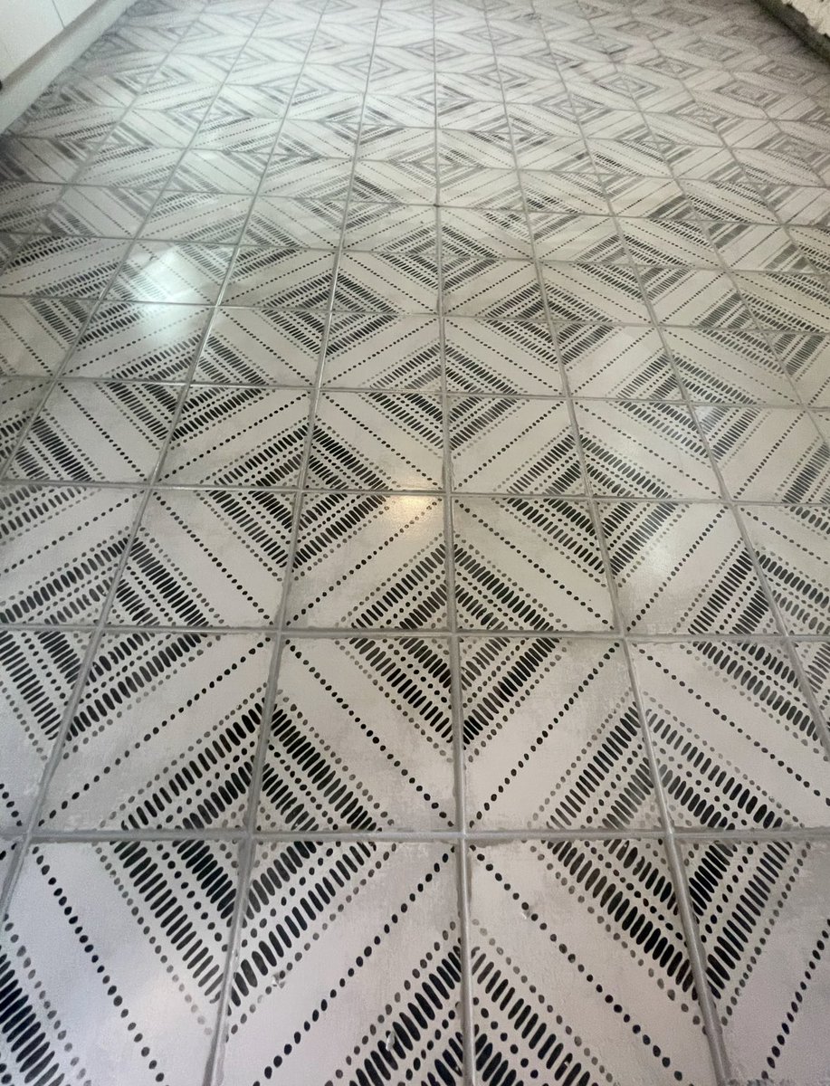 There was a LOT of swearing during this tile installation.