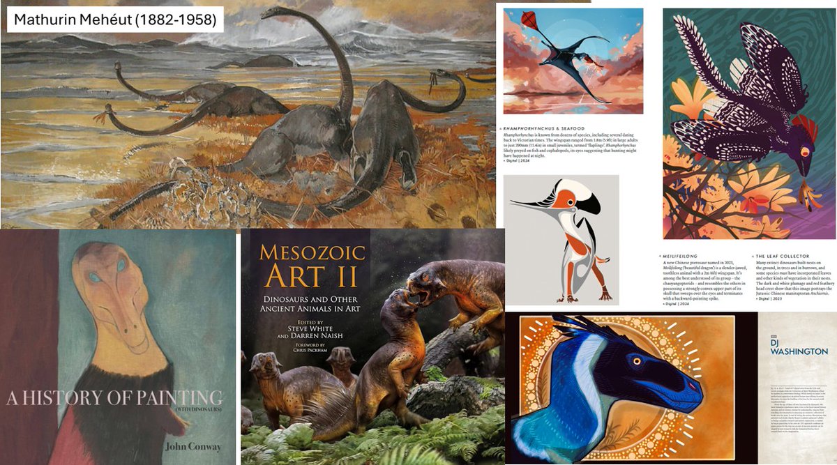 TetZoo's tweet image. Putting the final touches to next week&apos;s All Yesterdays talk, happening at #Palaeoart Past and Present: the view from the UK, happening on Tues 11th, just before SVP Birmingham. Places might still be available ... vertpaleo.org/2025-workshop-…