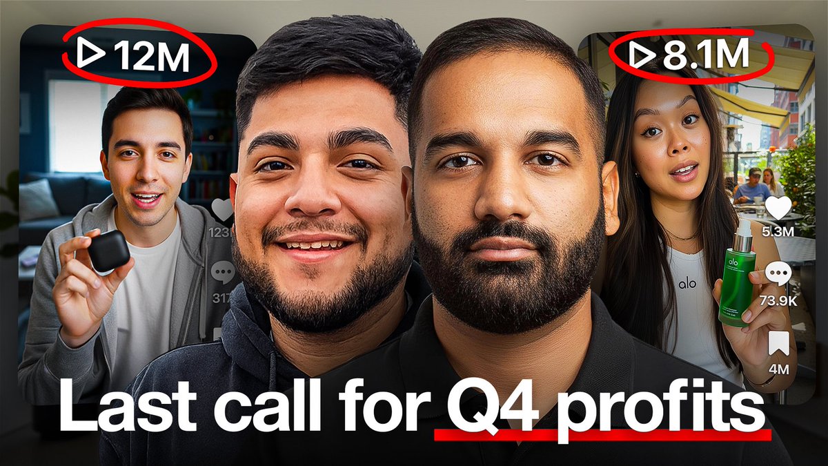 NotZainAgain's tweet image. Saw a lot of brands leave money on the table on TikTok Shop in Q4 last year

Watch this vid with me and @bryrangel96 plus special guests so you don’t make the same mistake this year

youtu.be/yp7mhcoPcxQ