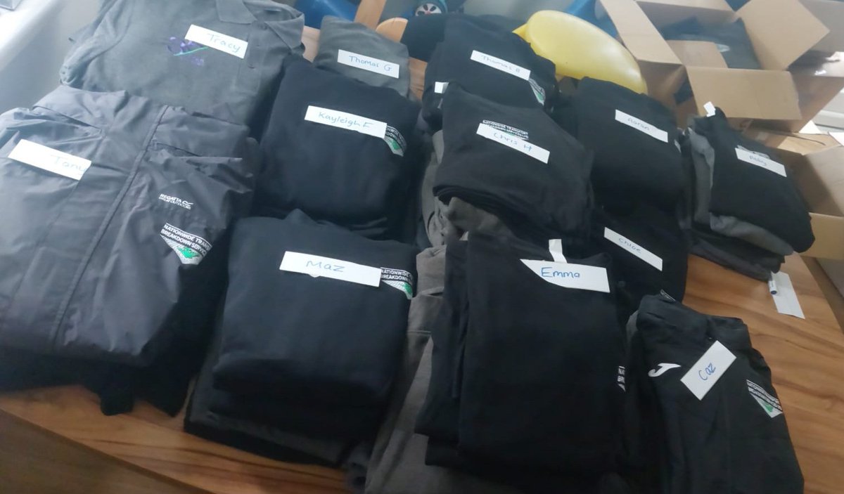 Another huge uniform order delivered in record time from Classic Workwear