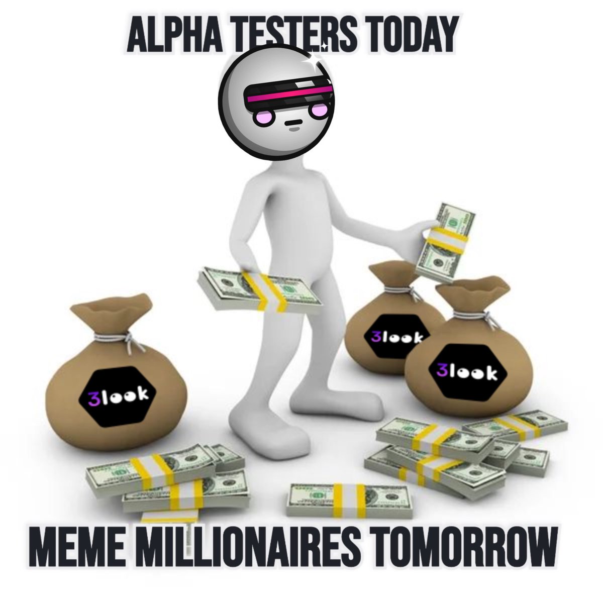 Closed Alpha? 

Earning Løøkz? 

Meme Millionaires? 

What does it all mean? … 🤔

Pull up today at 1pm (EST) to talk about everything NEW going down with <a href="/3look_io/">3look</a> 

➡️ Space Link : x.com/i/spaces/1BdxY…