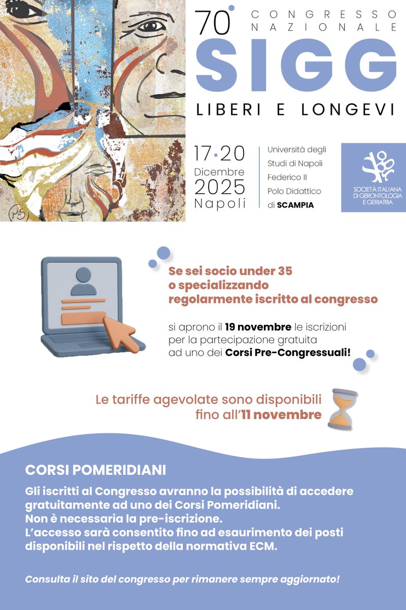 Società Italiana di Gerontologia e Geriatria tweet media