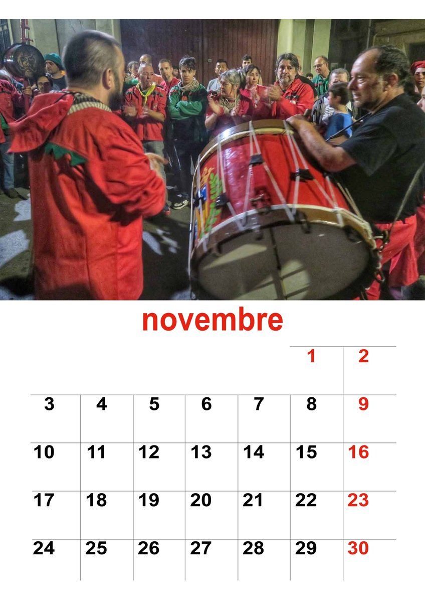 Calendari 2025: Novembre
#Berga #Patum #Plens #Maces #PlensiMaces #Vestidors #VestidorsDePlensiMaces #400Anys #macesplenes #LaPatum #any2025