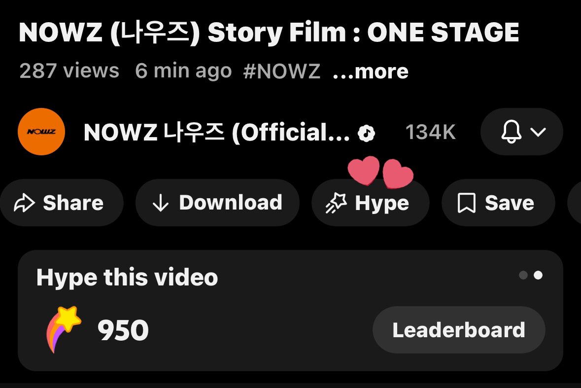 NOWZarchive's tweet image. Day_and! Go to the concept film trailer, and hype up the video! This will help to boost their video!

 🔗: youtu.be/fwGHU9N070M 

ONE STAGE 🎤

#NOWZVEMBER 
#NOWZ #나우즈 
#ONESTAGE