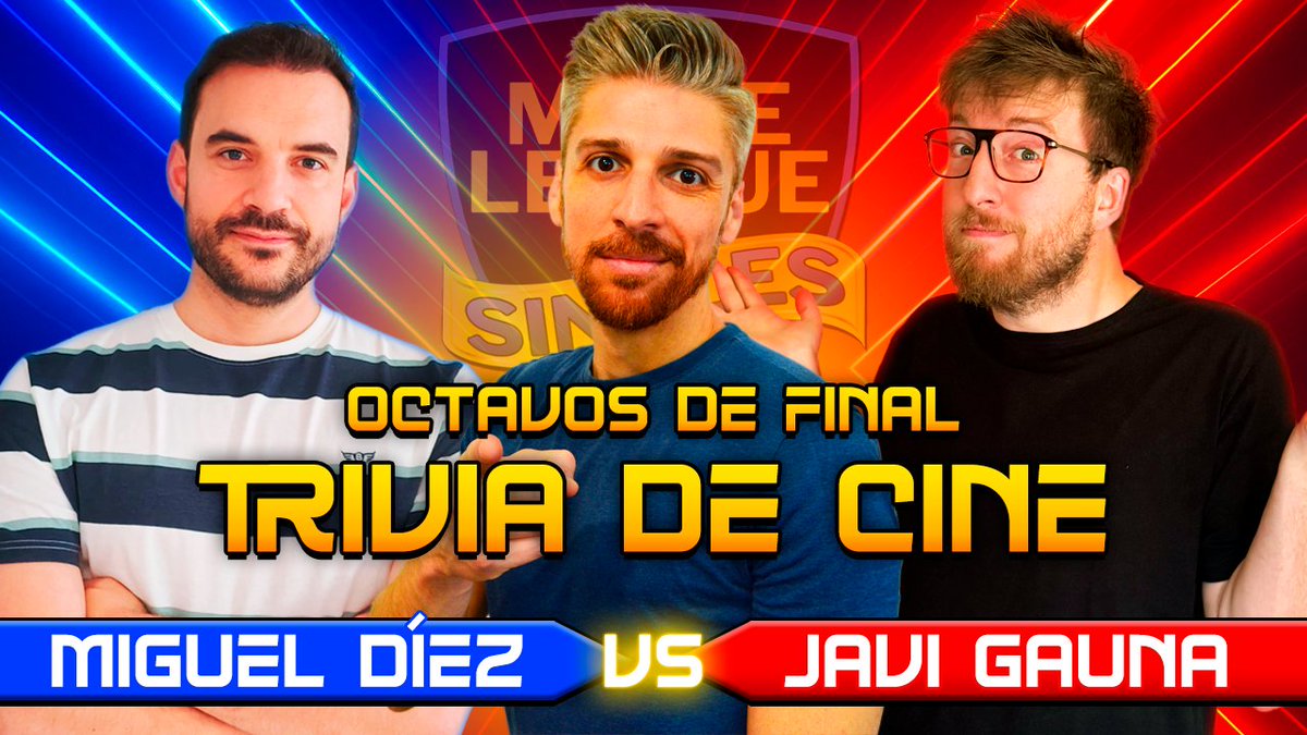🚨¡Vuelve #MovieLeague!

Regresa el concurso de cine más competitivo de España con un formato más dinámico y estratégico.

Domingo, 9 de noviembre a las 21:30.
Corred la voz.
youtube.com/@Nauzetmelian