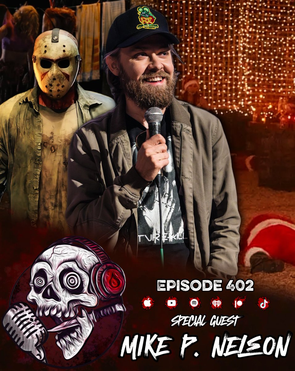 Director Mike P Nelson is here🎬

We Talk:
🔪 <a href="/JasonUniverse13/">Jason Universe</a> Sweet Revenge
🔪 Feature-Length Friday the 13th Film
🔪 Wrong Turn Reboot
🔪 <a href="/BDisgusting/">Bloody Disgusting</a> Silent Night, Deadly Night Preview (EXCLUSIVE), &amp; SO MUCH MORE!

🎧Listen/Watch
linktr.ee/SlasherRadio
youtu.be/f1lMJ4iWdfA