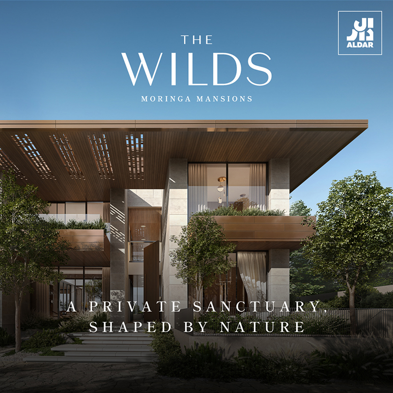 aldar's tweet photo. The Wilds Moringa Mansions, Dubai invite you to live as part of nature in 5 to 6-bed mansions with exclusive amenities.