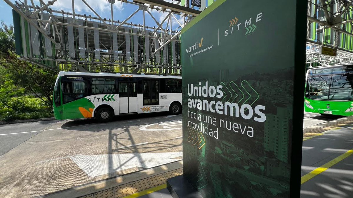 #AEstaHora acompañamos el lanzamiento de la alianza estratégica entre el #SITME y <a href="/grupovanti/">Grupo Vanti</a> “Tu Estación, Tú Ciudad”, la primera empresa privada en sumarse al propósito de impulsar la movilidad sostenible a través del nuevo Sistema Integrado de Transporte Metropolitano.