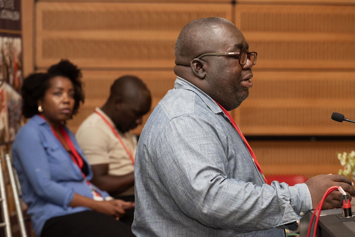 WJS_Nyangulu's tweet photo. Presented at the #AIJC this morning. Our talk was titled l, "When Science Meets Story: Lessons from a Collaborative Project to Tackle Antimicrobial Resistance in Malawi". This was followed by a radio interview with Voice of Wits University radio. #grateful https://t.co/bUL0Qv2Ft1