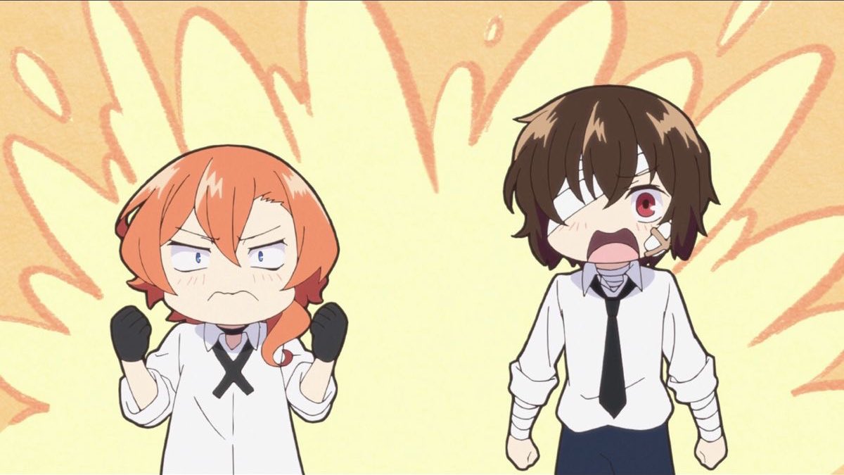 bungostraybutt's tweet photo. dazai wrote 27 books about chuuya! https://t.co/vnjMz9HMBF