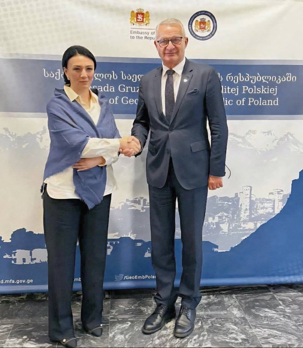 It was an honour to welcome Mr. Marek Rząsa, Head of the Polish-Georgian Parliamentary Friendship Group, to the Embassy of Georgia. We exchanged views on bilateral issues, and I look forward to further cooperation.