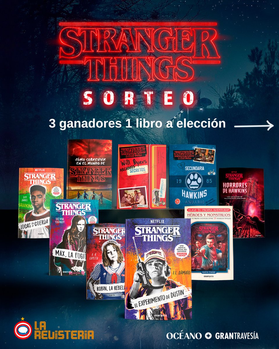 FELIZ #StrangerThingsDay 
Lo celebramos con este sorteo en instagram ¡A participar!
instagram.com/p/DQuCpaTDn3T/…