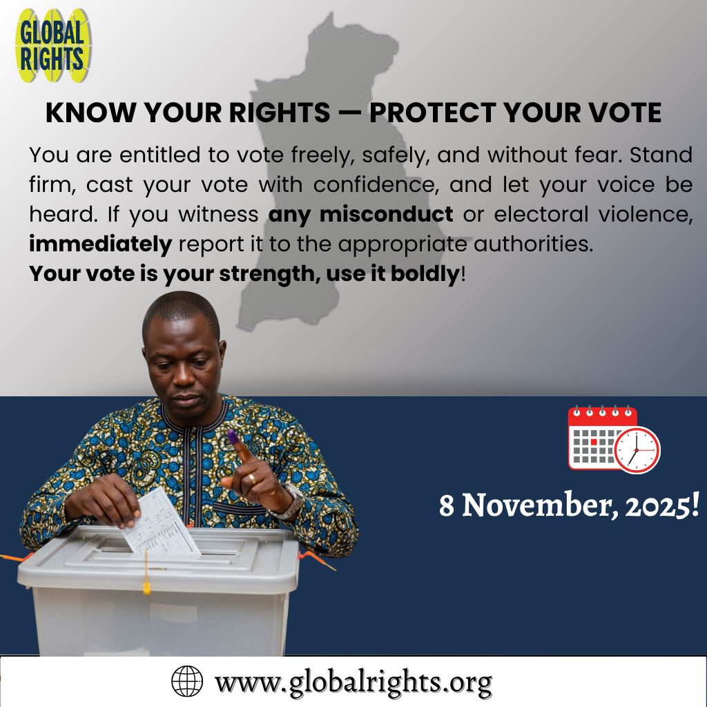 “Your vote is your voice. Use it wisely, peacefully, and with purpose.”

As Anambra goes to the polls, remember that democracy only thrives when citizens actively and peacefully participate. Do not sell your vote or allow fear, manipulation, or apathy to silence you. Demand