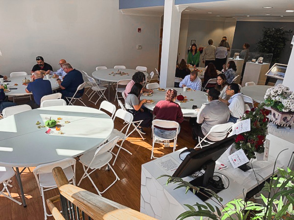 Full plates, full hearts, and a full room of amazing people. 
Thankful for this team and the work we get to do together every day.