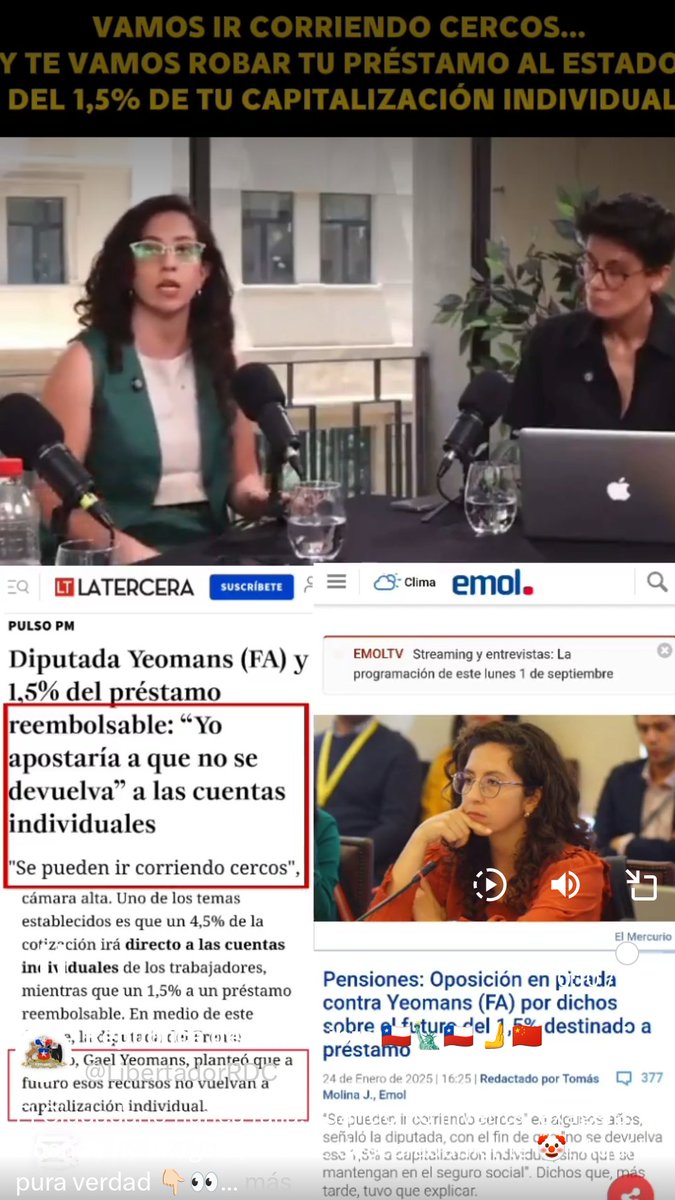 hertzvillegas's tweet image. Los marxistas chavistas imbéciles no le creen a #KastPresidente2026... Pero el Acosador Sexual Boric les dijo que su desGobierno &quot;iba a ser feminista&quot; y los descerebrados octubristas terminaron de verdad tuertos con tanto #PicoEnElOjo una y otra vez.
Son tan wns. Una y otra vez.