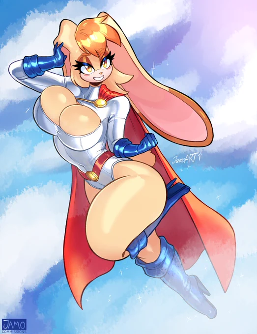 Power Girl Vanilla comm