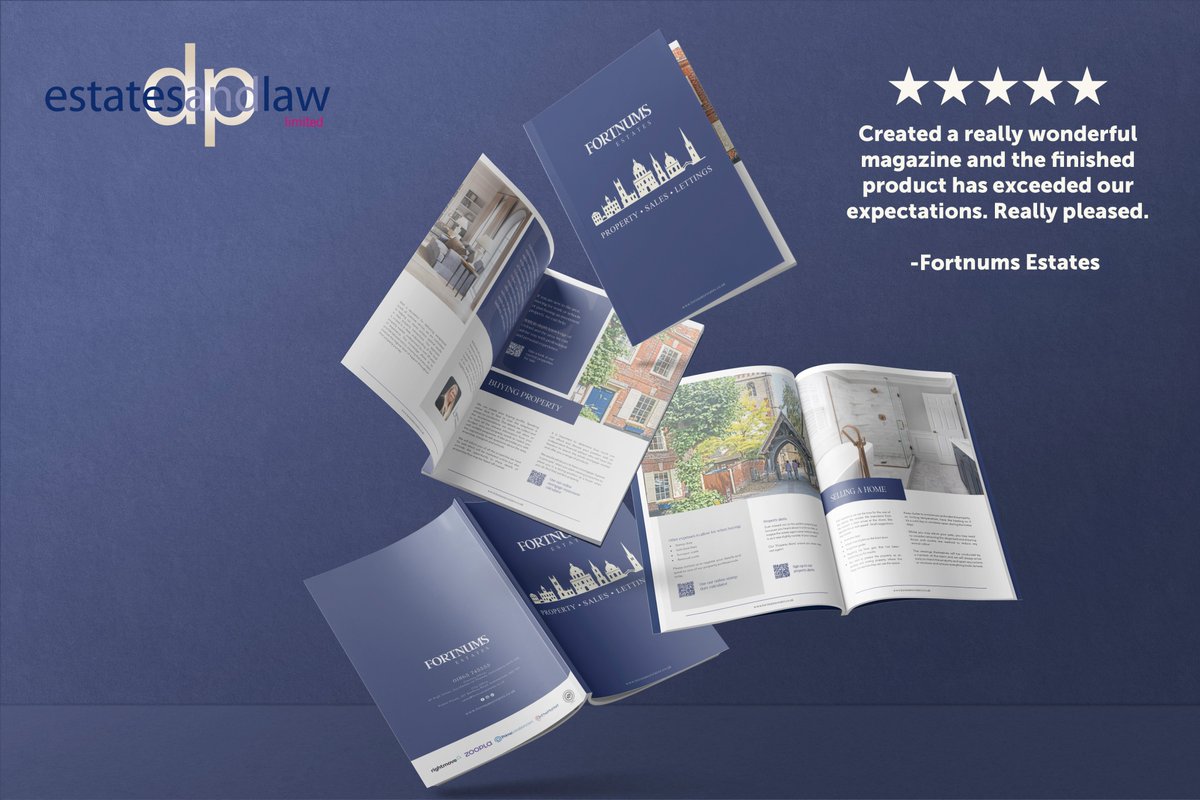 EstatesandLaw's tweet photo. Here’s a glimpse of the brochure we created for Fortnums Estates, provided at no cost as part of our service to help estate agents showcase their identity with confidence and style.

#EstateAgents #Brochures #Freeofcharge #FortnumsEstates #Marketing #Bespoke https://t.co/zpfxGMxwMq
