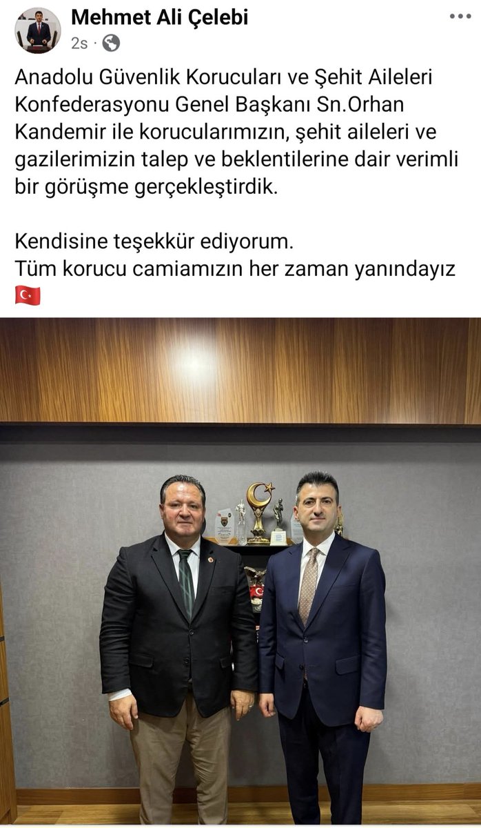 TuranOner_21's tweet photo. #Güvenlikkorucularımızın  en iyi şekilde haklarının verilmesi Camia ve aileleri adına  çok güzel olur. Bu bekleti içerisinde olan  Camiamızın  genel başkanı Sn.@OrhanKa22507989  Kandemir  bu konuyu yakinen takip etmektedir.
@RTErdogan 
@dbdevletbahceli 
@AliYerlikaya 
@TatarArslan 
@celebimehmeta
@OrhanKa22507989
@DoguGAGKFed
@TurkiyeGK