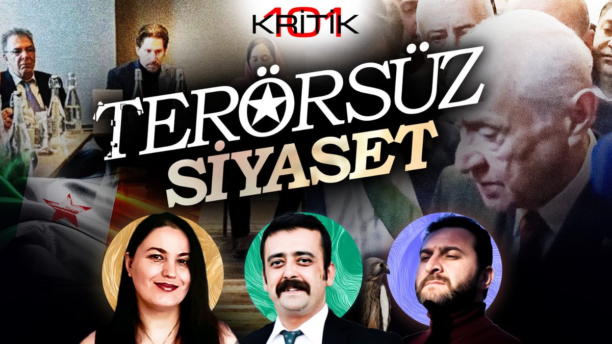 #Kritik101 20. Bölümü ile karşınızda.
📺izlemek için: youtu.be/qSYP5ZT8CVQ?si…

Demokratik siyaset talebi ile çıkılan yolda terörsüz siyaseti konuştuk.

Daha geniş kitlelere ulaşabilmemiz için, programımızı izlemeyi, paylaşmayı ve kanalımıza abone olmayı unutmayın.