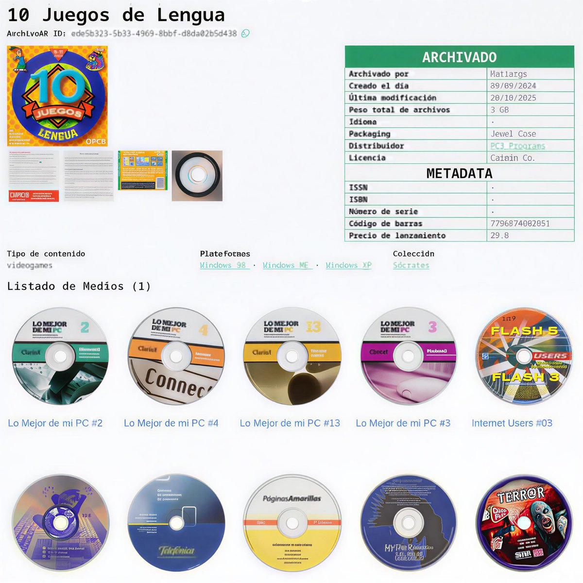 archivodelsoft's tweet image. La misión del Archivo Histórico del Software Argentino es recopilar, digitalizar, catalogar y preservar programas y juegos creados y/o distribuidos en Argentina. Muy pronto estaremos online, ¡seguinos para tener todas las novedades!