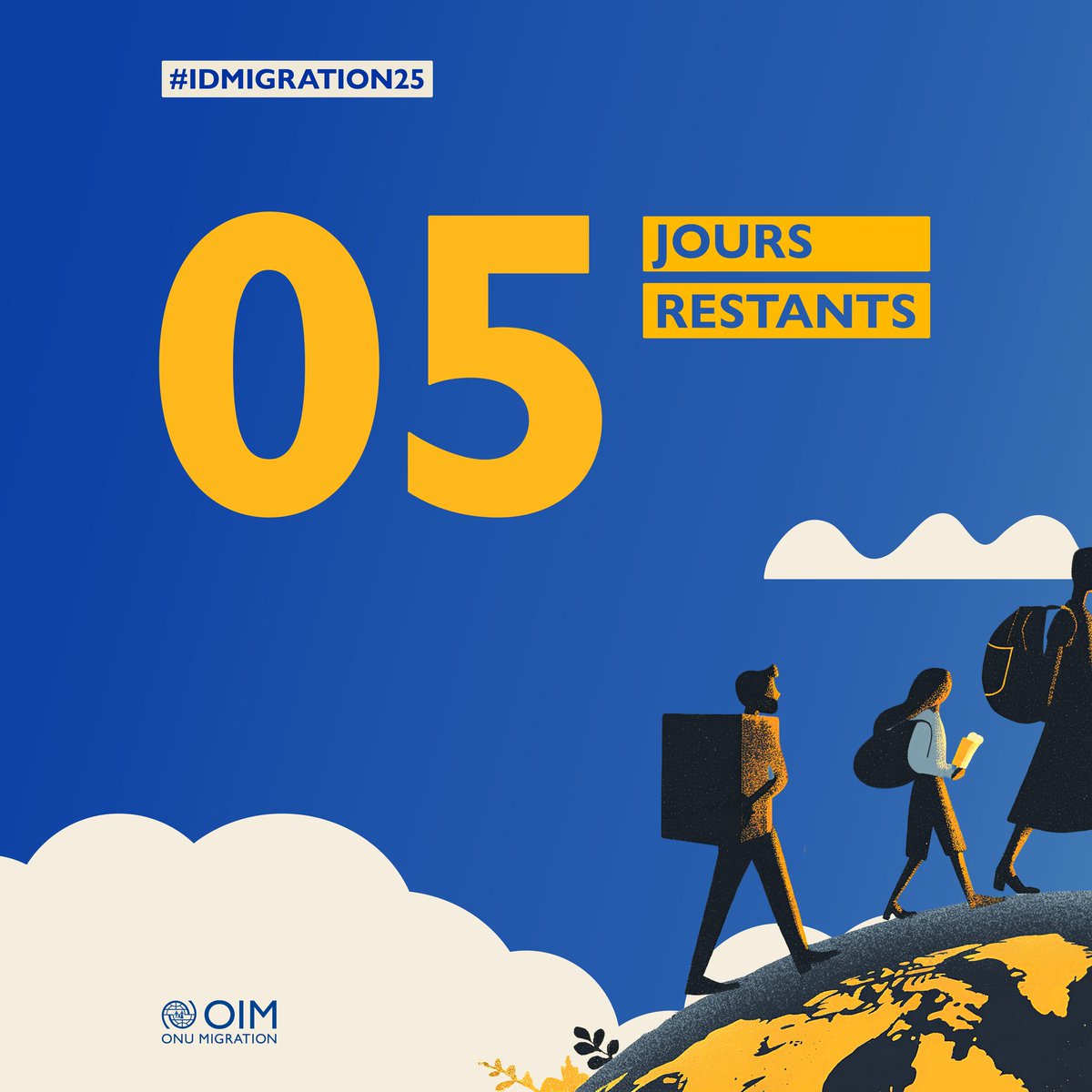Dans cinq jours débute le Dialogue international sur la #migration, le principal forum de l’OIM pour le dialogue sur les politiques migratoires en #Afrique et dans le monde.
Rejoignez la discussion en vous inscrivant ici 👉 idm2025.org