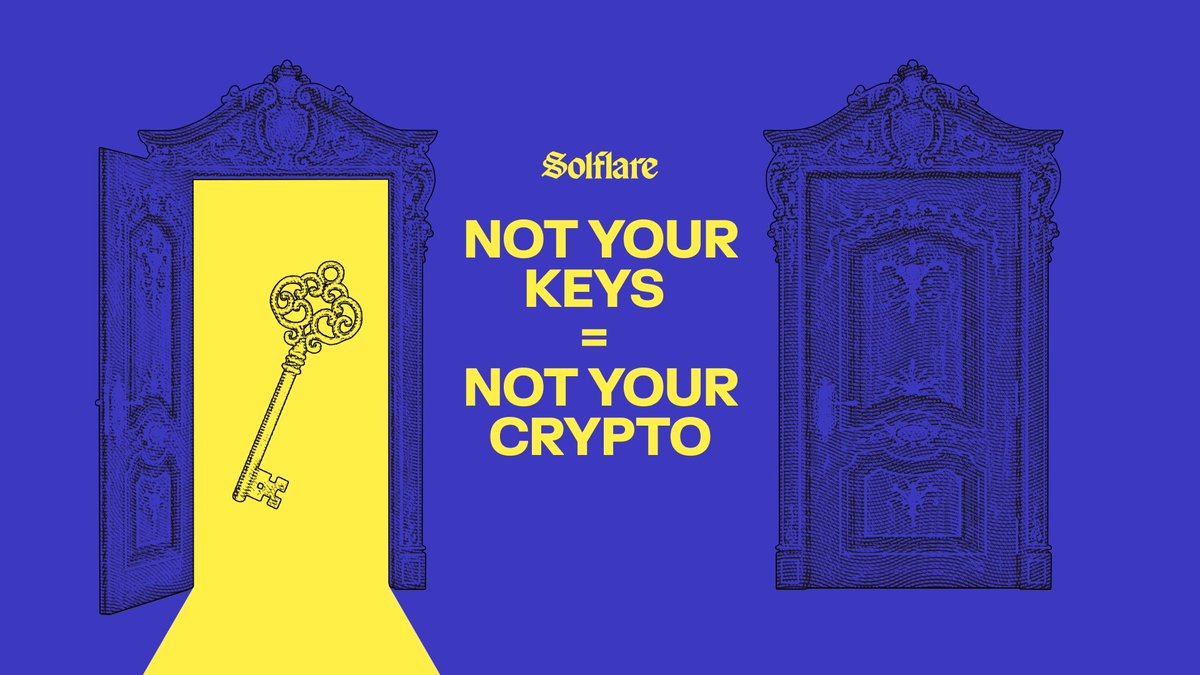Your wallet = your kingdom.
Which also means your responsibility.

By setting a passcode or enabling biometric unlock for your Solflare app, you are fortifying your entire stronghold. 👇