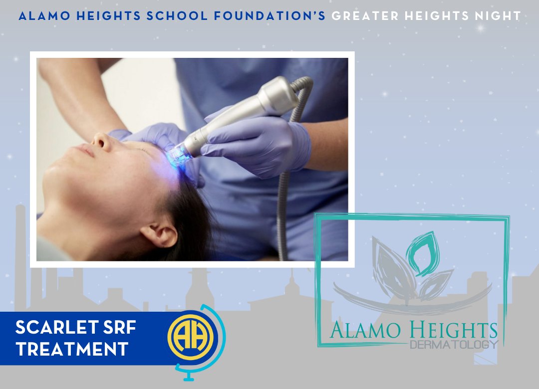 🚨 Super Silent Spotlight 🚨
Scarlet SRF Microneedling: Rejuvenate your skin with next-gen RF microneedling. Safe for all skin types, targets aging concerns with minimal downtime. Donated by Alamo Heights Dermatology. Closes Nov 9 👉 ahsf.cbo.io