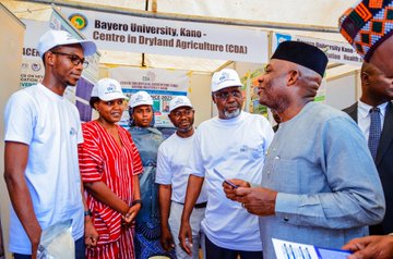 the_ACEProject's tweet image. The Honourable Minister of Education, Dr. Tunji Maruf Alausa, has commended the @CDA_BUK, for its outstanding research, innovation, &amp;amp; regional impact in advancing food security and sustainable agriculture across Africa. 🇳🇬
Read more: tinyurl.com/2s4j3pc7
#CDA #Nigeria #Africa