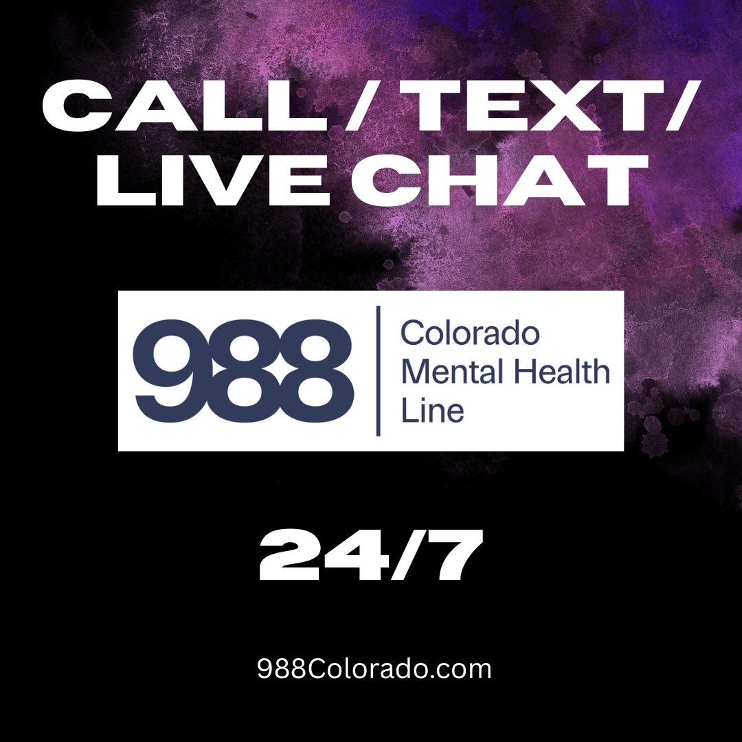 We’ve all said, “I’m fine.” But sometimes… we’re really not. 💛
Check in with those around you — ask, “How are you, really?”

Need support? 🔗 988Colorado.com

#988Colorado #CommunityCare #CheckIn