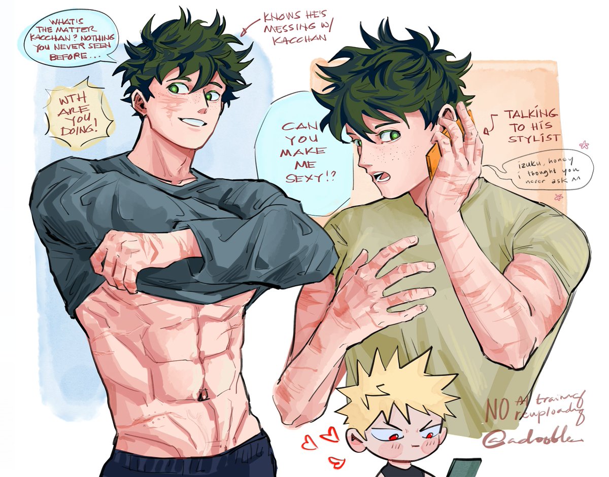 the last chapter of this dkbk fic!!! 
LOVE this flavor of izuku who actively puts in the effort and tries to seduce kacchan! go get him boy🫶