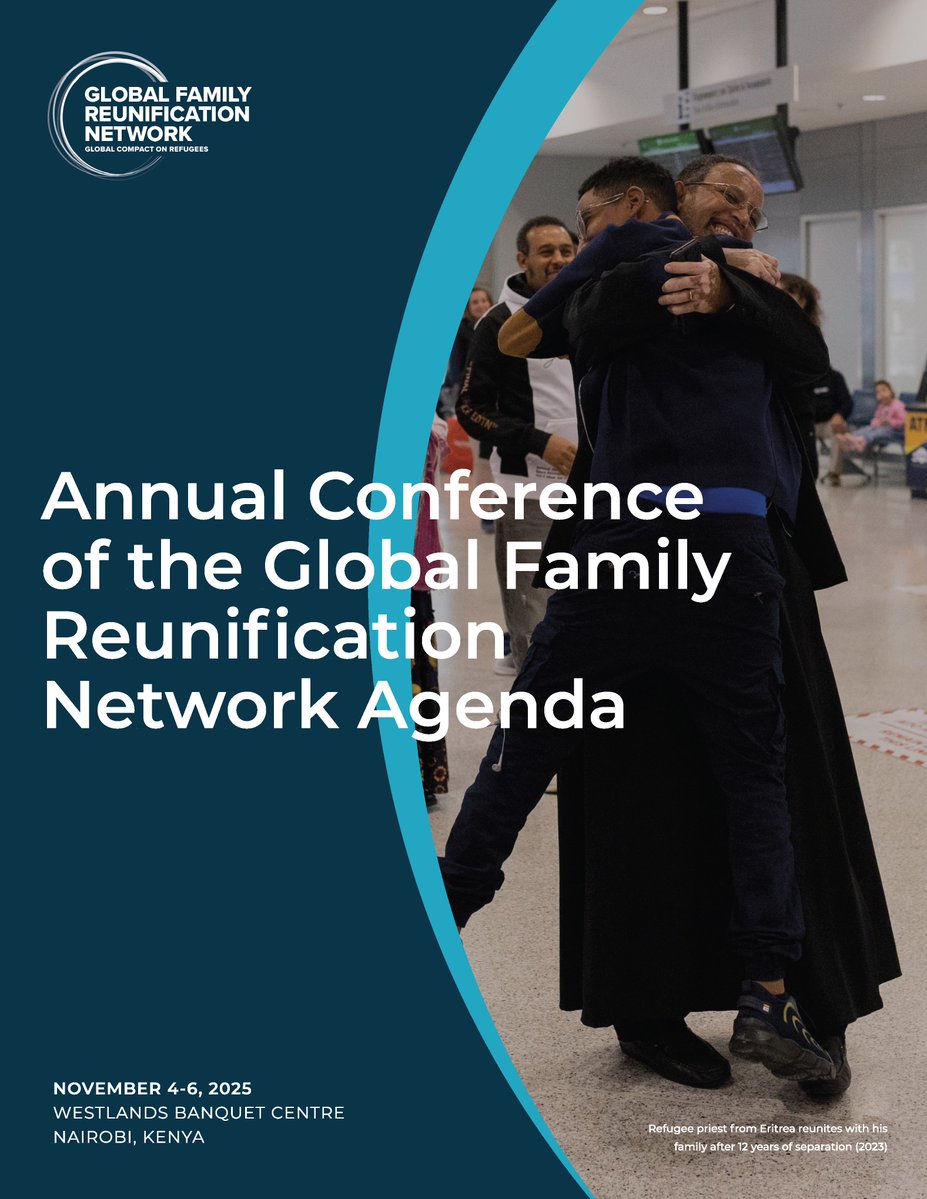 supportKIND's tweet image. KIND sends our support to the FRUN community following this year’s conference. We remain dedicated to expanding safe, rights-centered family reunification pathways and are grateful for the shared efforts advancing this work worldwide.
@Refugees @RefugePt