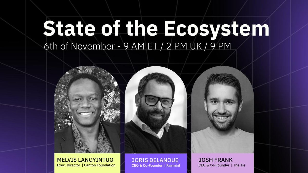 오늘 세션에서는 <a href="/CantonNetwork/">Canton Network</a> 의 최신 동향과 생태계 확장, 그리고 실제로 네트워크에서 활동 중인 빌더들의 경험과 전략을 깊이 있게 이야기했습니다.
Canton은 글로벌 금융과 블록체인을 연결하는 네트워크로, 24시간 금융 흐름과 프라이버시 보장을 동시에 구현하고 있습니다. 최근엔 DeFi와 RWA